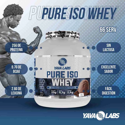Proteína Pure ISO Whey (2 Kg) – Yava Labs