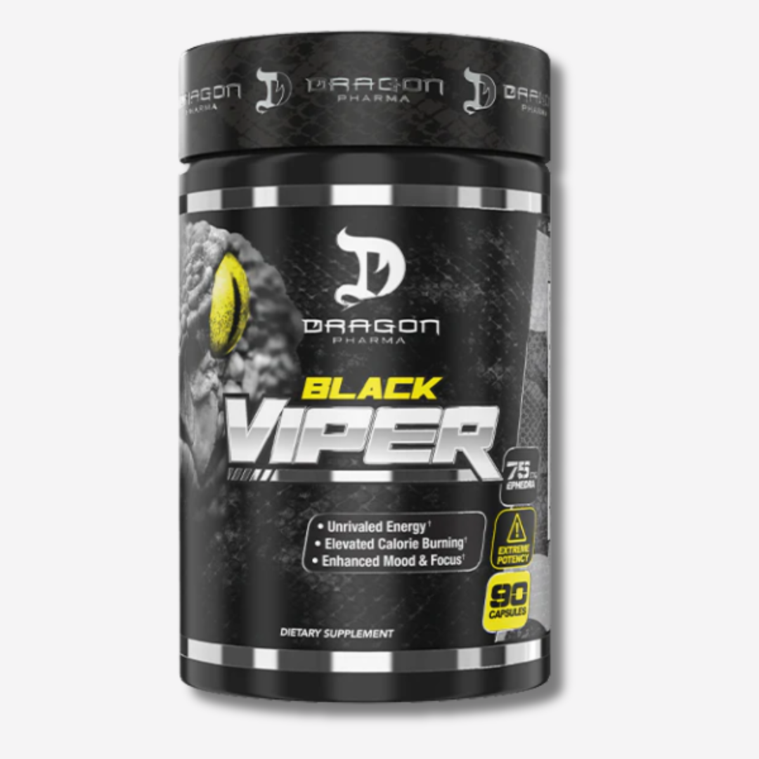 Black Viper de Dragon Pharma 90 caps