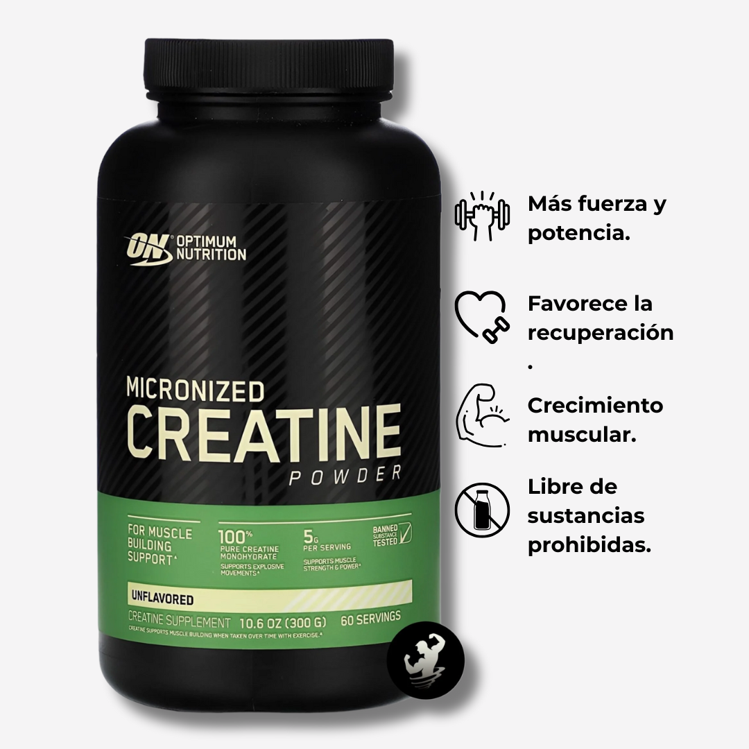 Creatina Micronizada 300g – Optimum Nutrition