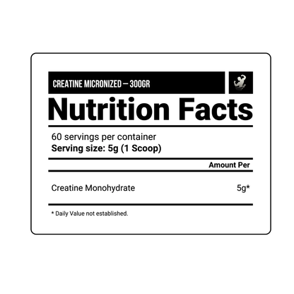 Creatina Micronizada 300g – Optimum Nutrition