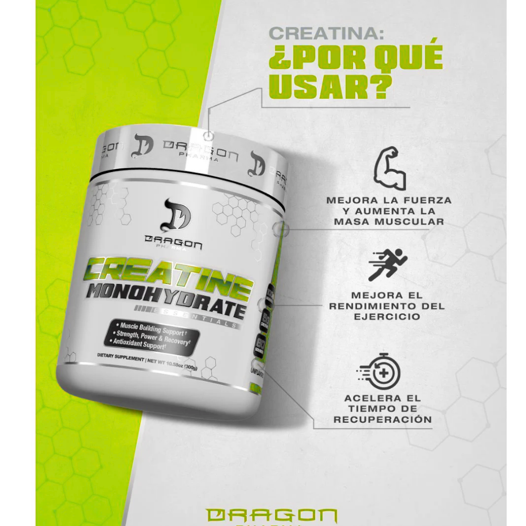 Creatina Monohydrate – Dragon Pharma 300 gr